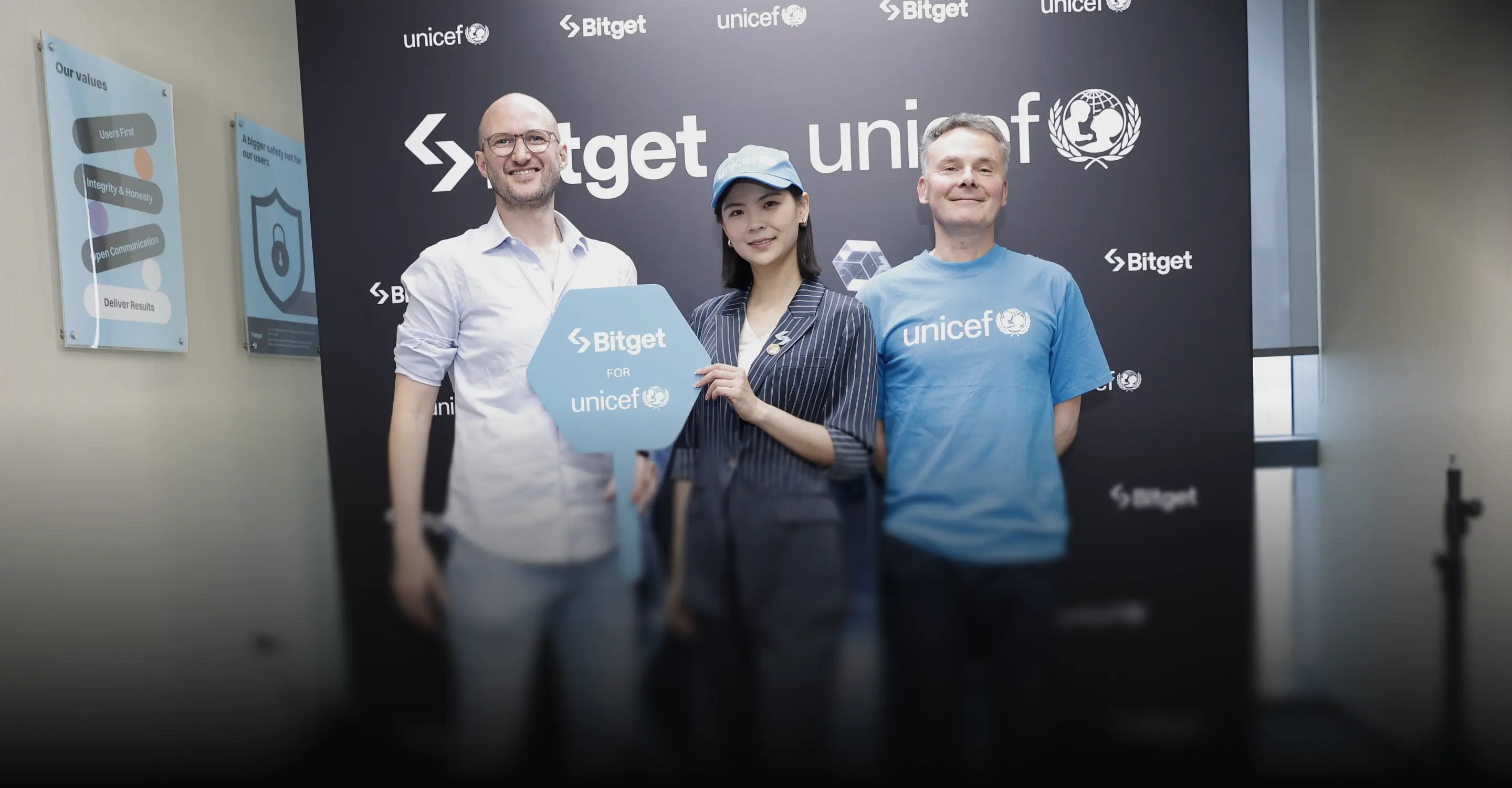 Bitget para UNICEF Luxemburgo